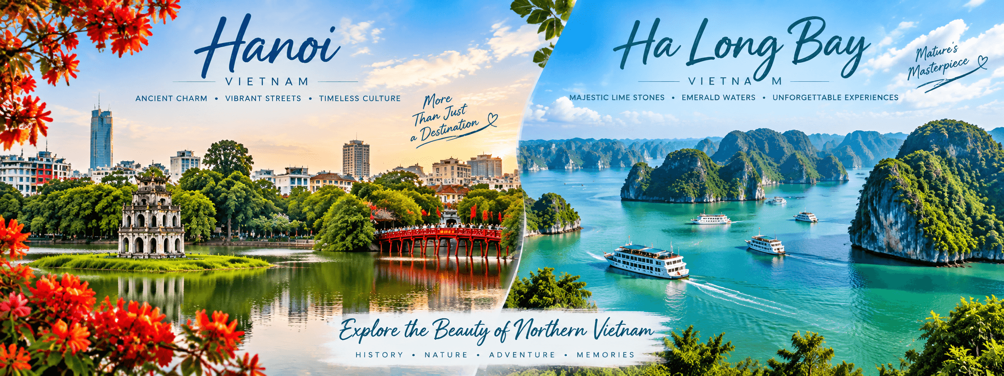 HANOI and HALONG