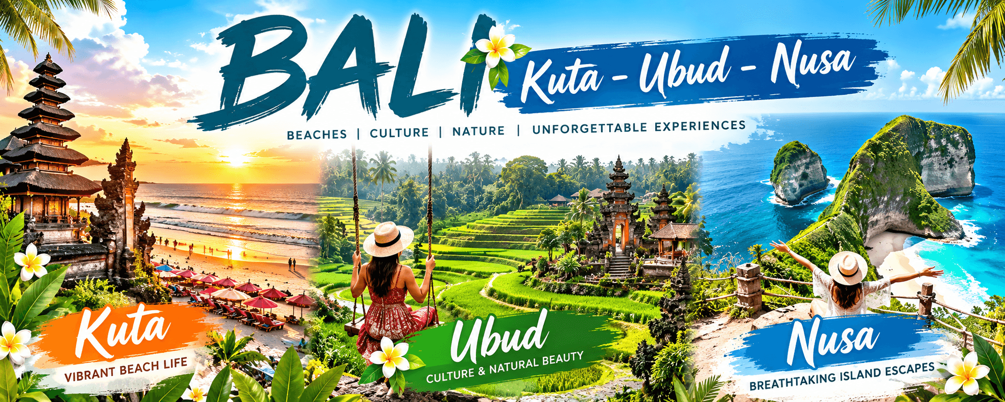 Kuta-Nusa-Ubud-Bali - Indonesia